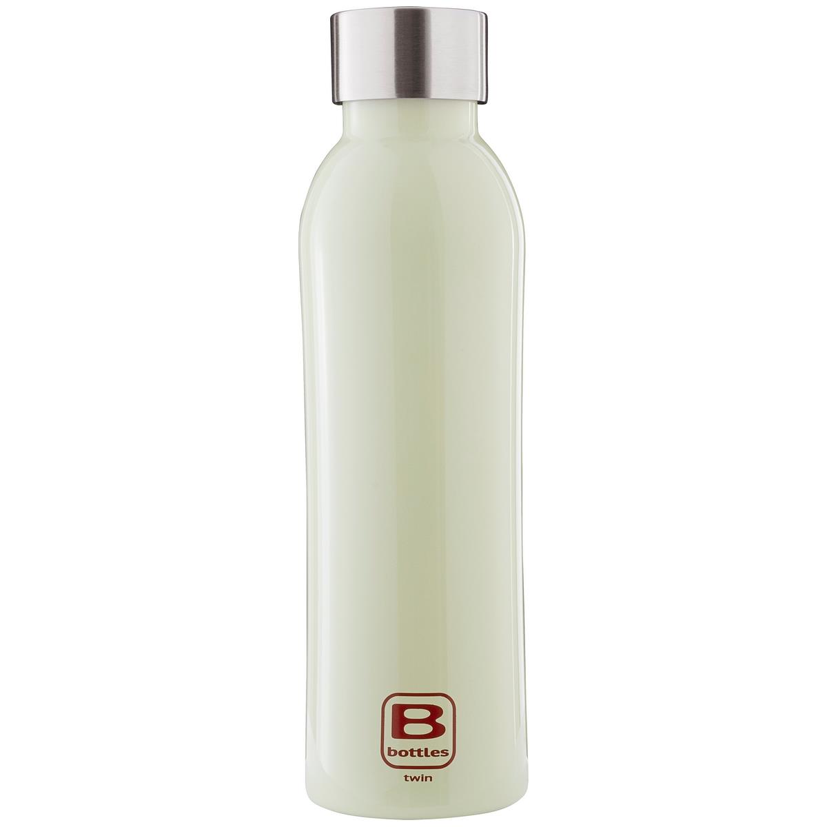 photo B Bottles Twin - Light Green - 500 ml - Double wall thermal bottle in 18/10 stainless steel
