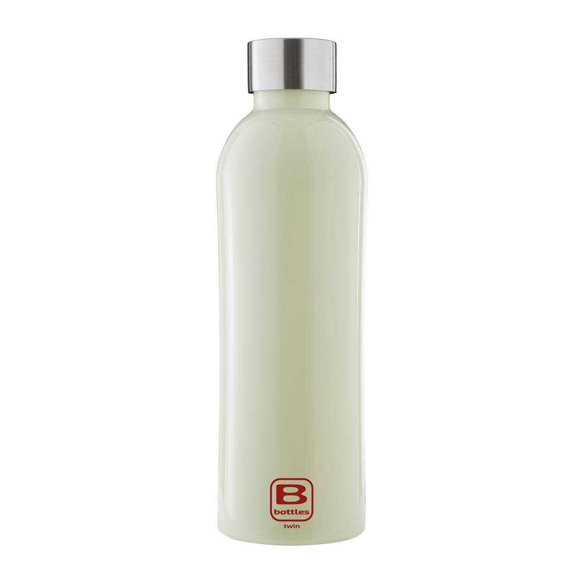 photo B Bottles Twin – Hellgrün – 800 ml – Doppelwandige Thermoflasche aus 18/10 Edelstahl