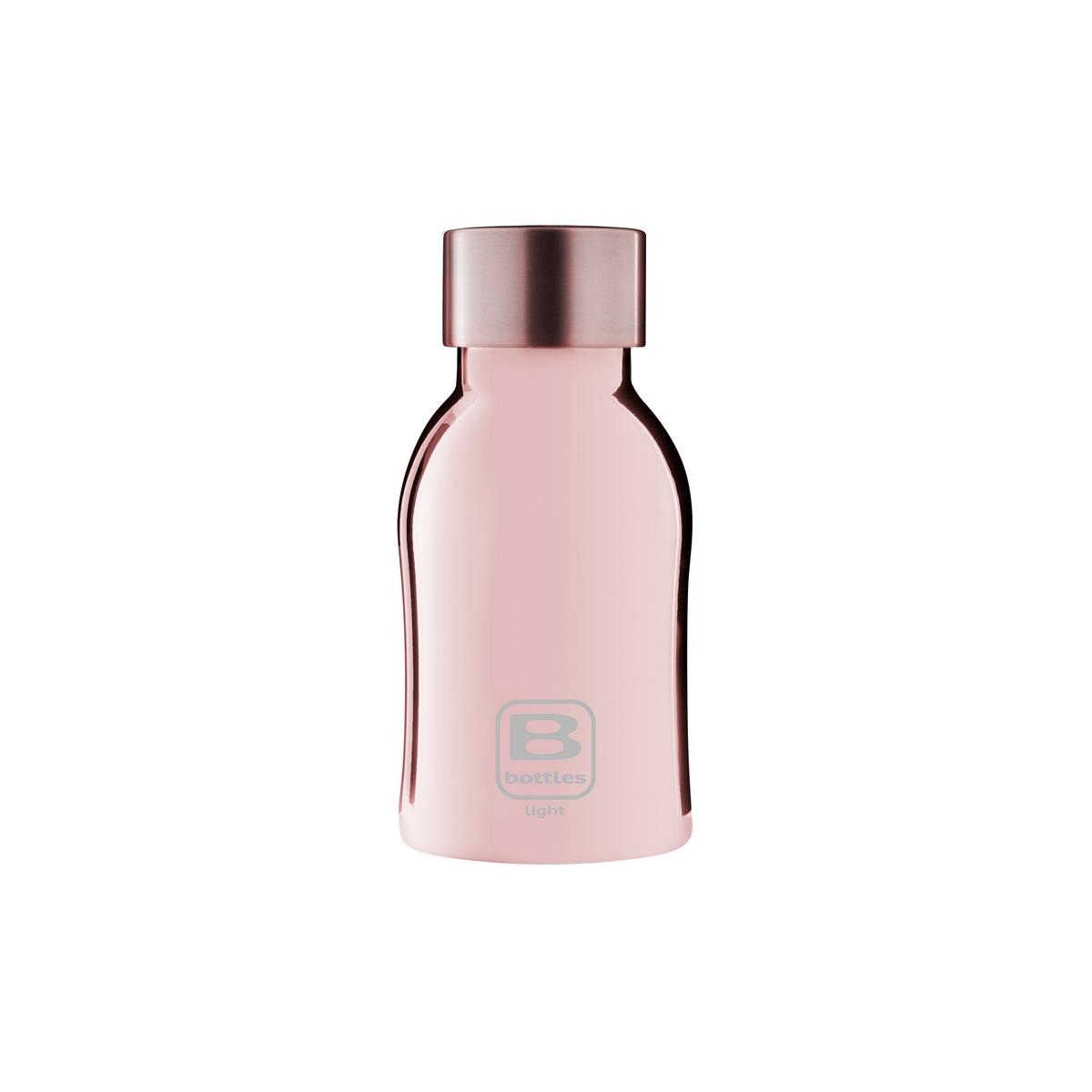 photo B Bottles Light - Rose Gold Lux ??- 350 ml - Ultra light and compact 18/10 stainless steel bottle