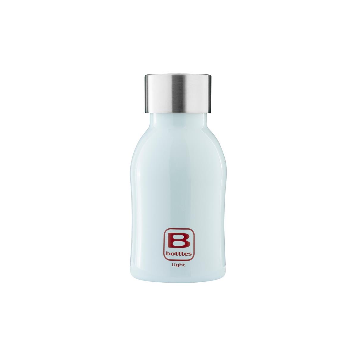 photo B Bottles Light - Hellblau - 350 ml - Ultraleichte und kompakte Flasche aus 18/10-Edelstahl
