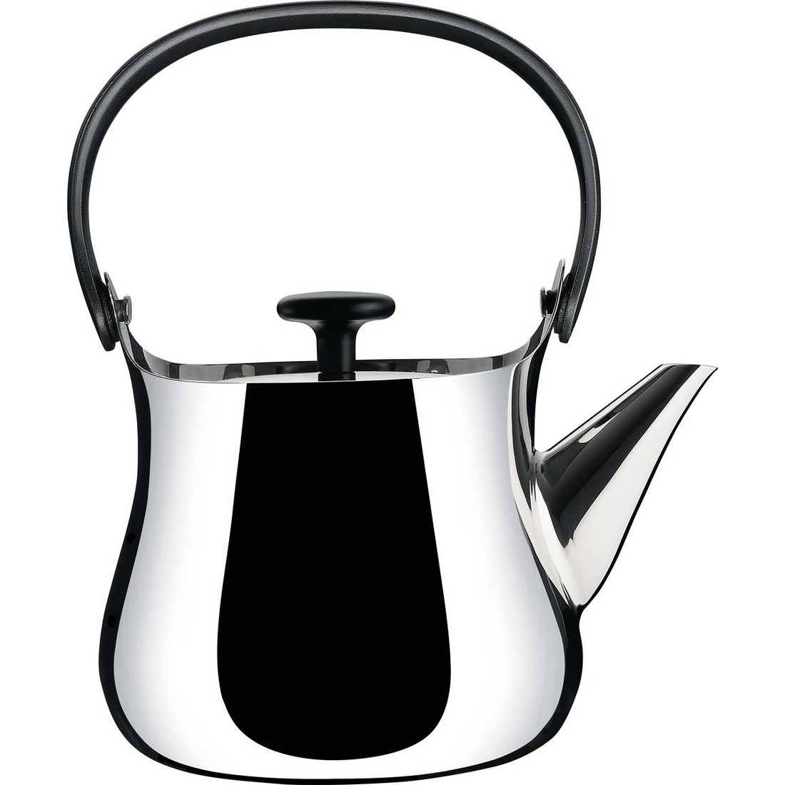 photo cha kettle/teapot in 18/10 stainless steel suitable for induction