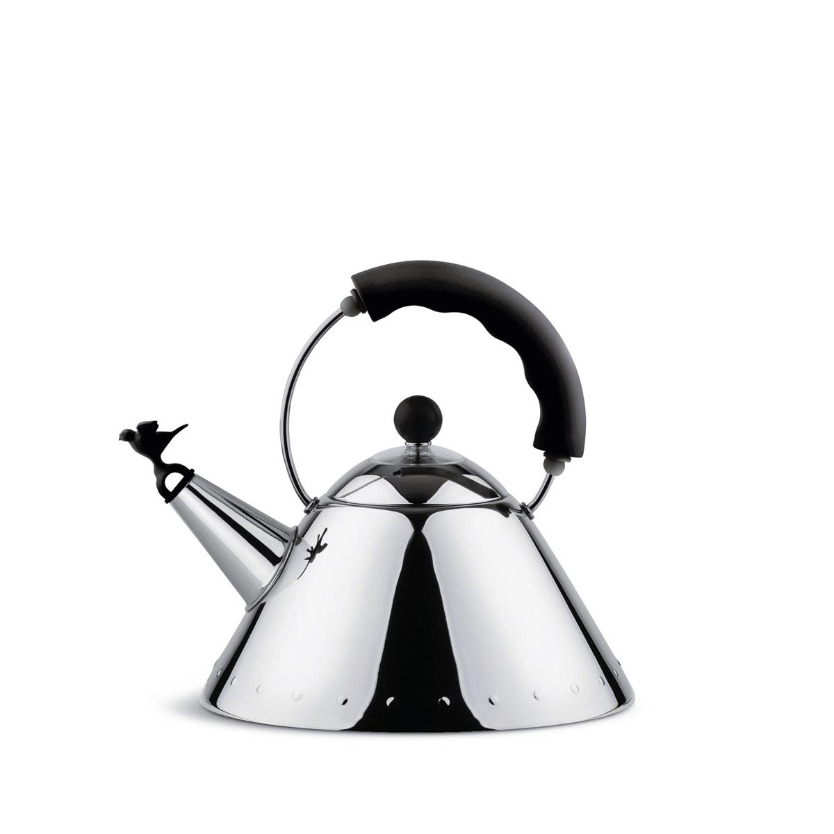 photo kettle in 18/10 stainless steel suitable for induction
