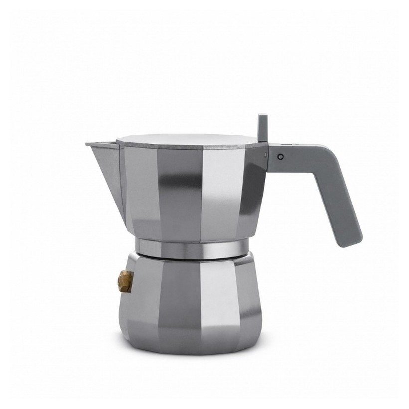 photo Alessi-Moka Coffee maker in cast aluminum suitable for induction 9 cups