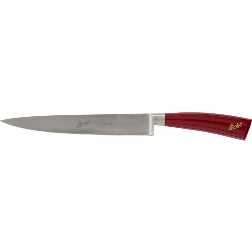 photo coltello elegance rosso - coltello filetto cm.21