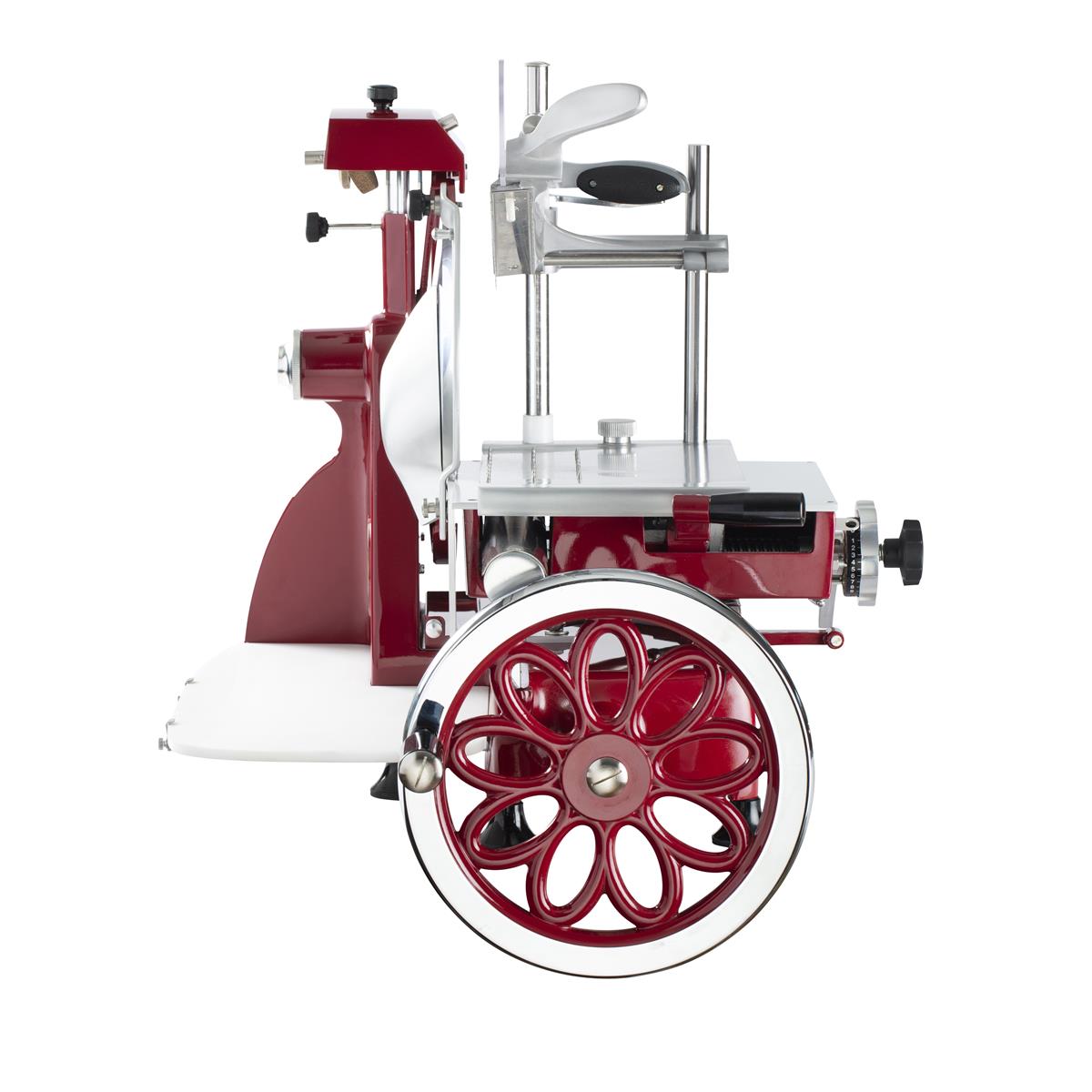 photo flywheel slicer 300 vo standard with fiorato flywheel - red