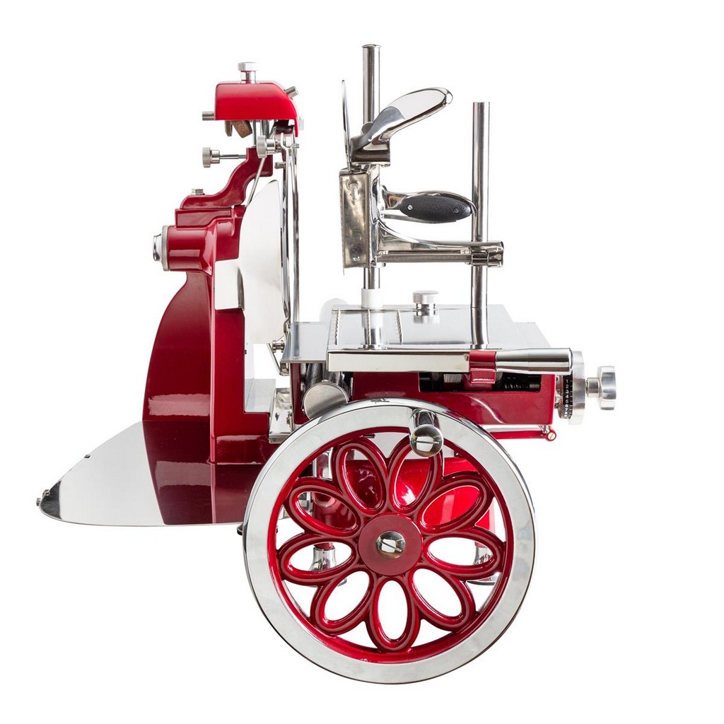 photo flywheel slicer 300 vocn with fiorato flywheel - red