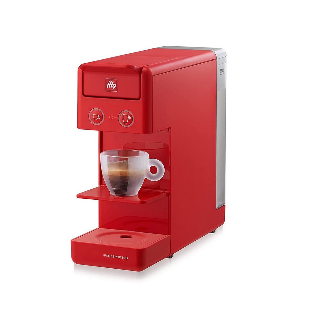 photo macchina da caffè a capsule iperespresso y3.3 rossa