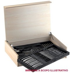 Cutlery Model DUETTO - Set of 75 pieces
