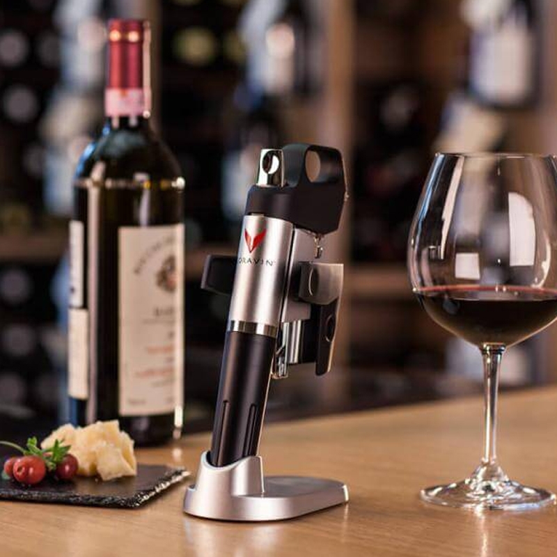 Model Two - Wine Dispensing System - Stainless Steel - Anthracite Grey