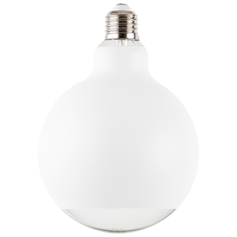 partially colored led bulb - lucia white