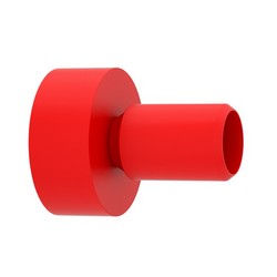 Filotto Filotto - Silikon-Wandlampenhalter - Rot