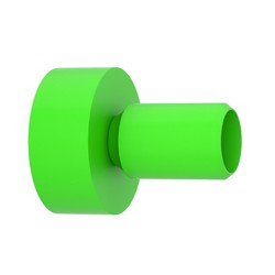 Filotto Filotto - Silikon-Wandlampenhalter - Grün