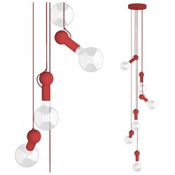Filotto Filotto - Magnetic Suspension with 6 Drops - Cascata Red