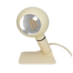 Filotto Filotto - Magnetische Lampenhalter mit Glühbirne - Iride Creme