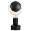 photo Filotto - Table Lamp Holder with Matching Lamp - Black Sofia 1