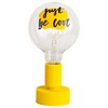 photo Filotto – Tischlampe mit LED-Glühbirne – kühles Gelb 1