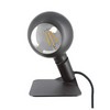 photo Filotto – Magnetischer Lampenhalter mit Lampe – schwarze Iris 1