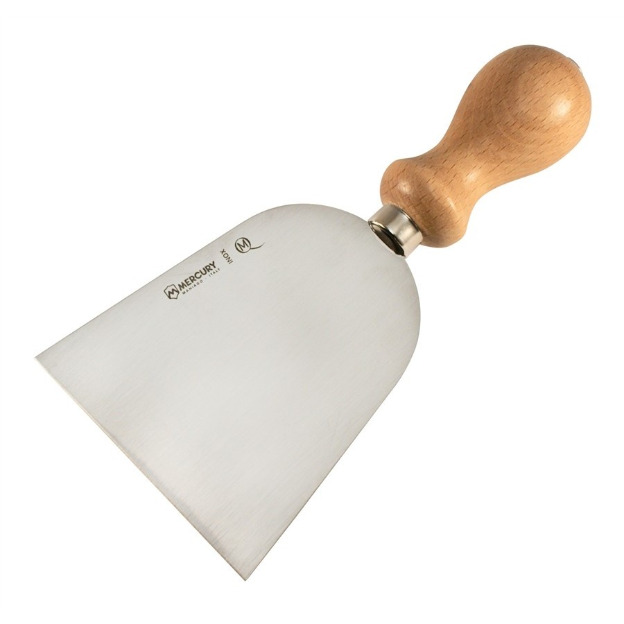 Tagliaformaggio a Campana 14 cm - Ideale per Formaggi a Pasta Molle -  Manico in Legno Mercury Coltel