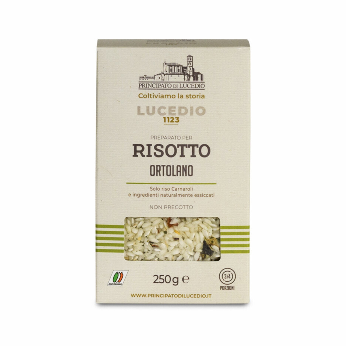 Risotto Ortolano - 250 g - Confezionato in Atmosfera Protettiva Principato  di Lucedio Risotti pronti