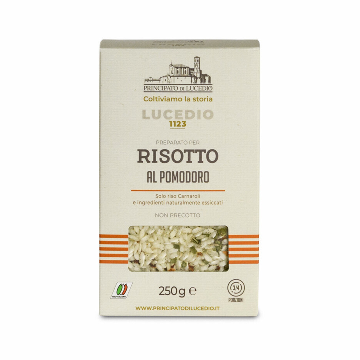 Risotto with Tomato - 250 g - Packaged in Protective Atmosphere