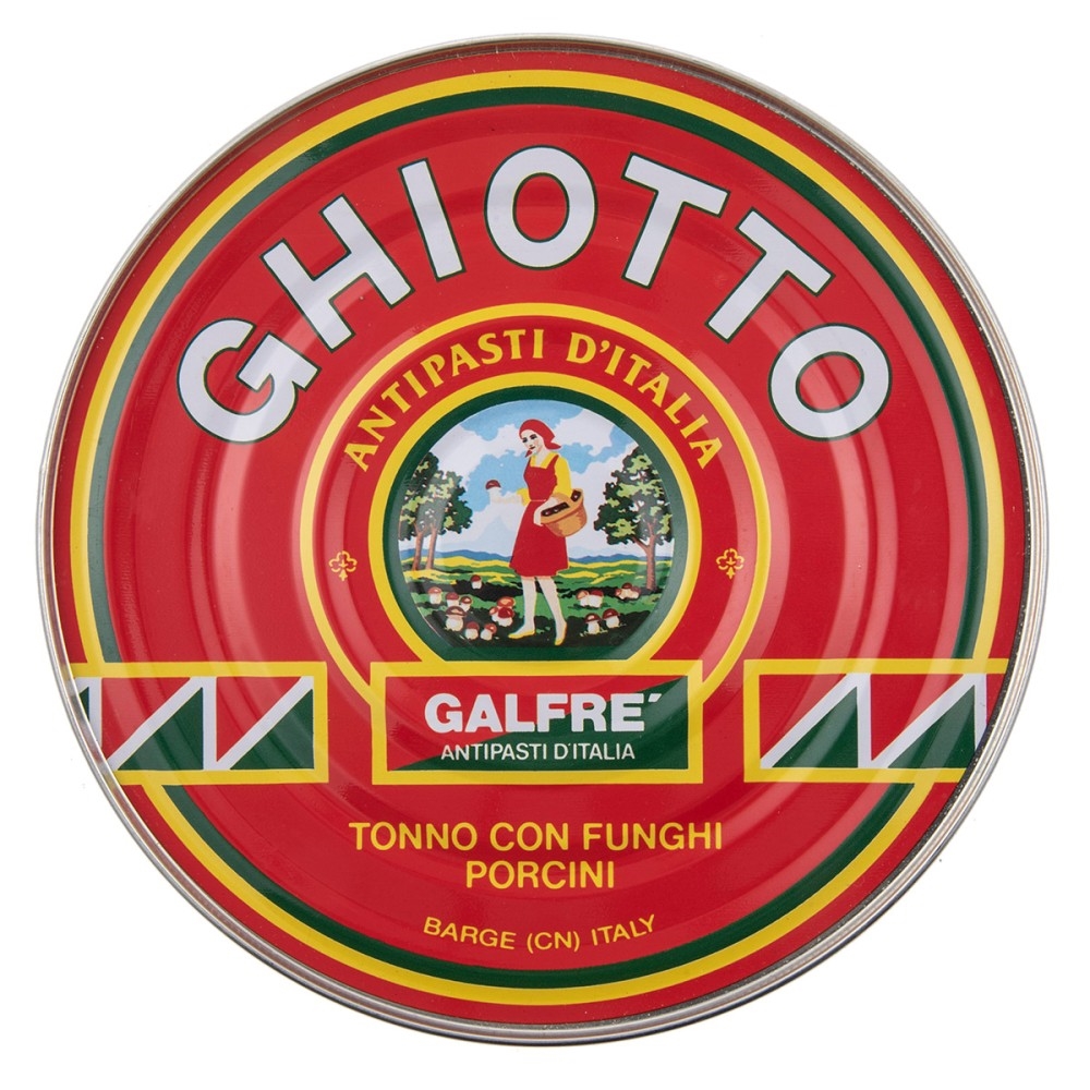 Ghiotto - Tonno con Funghi Porcini - 1,7 Kg