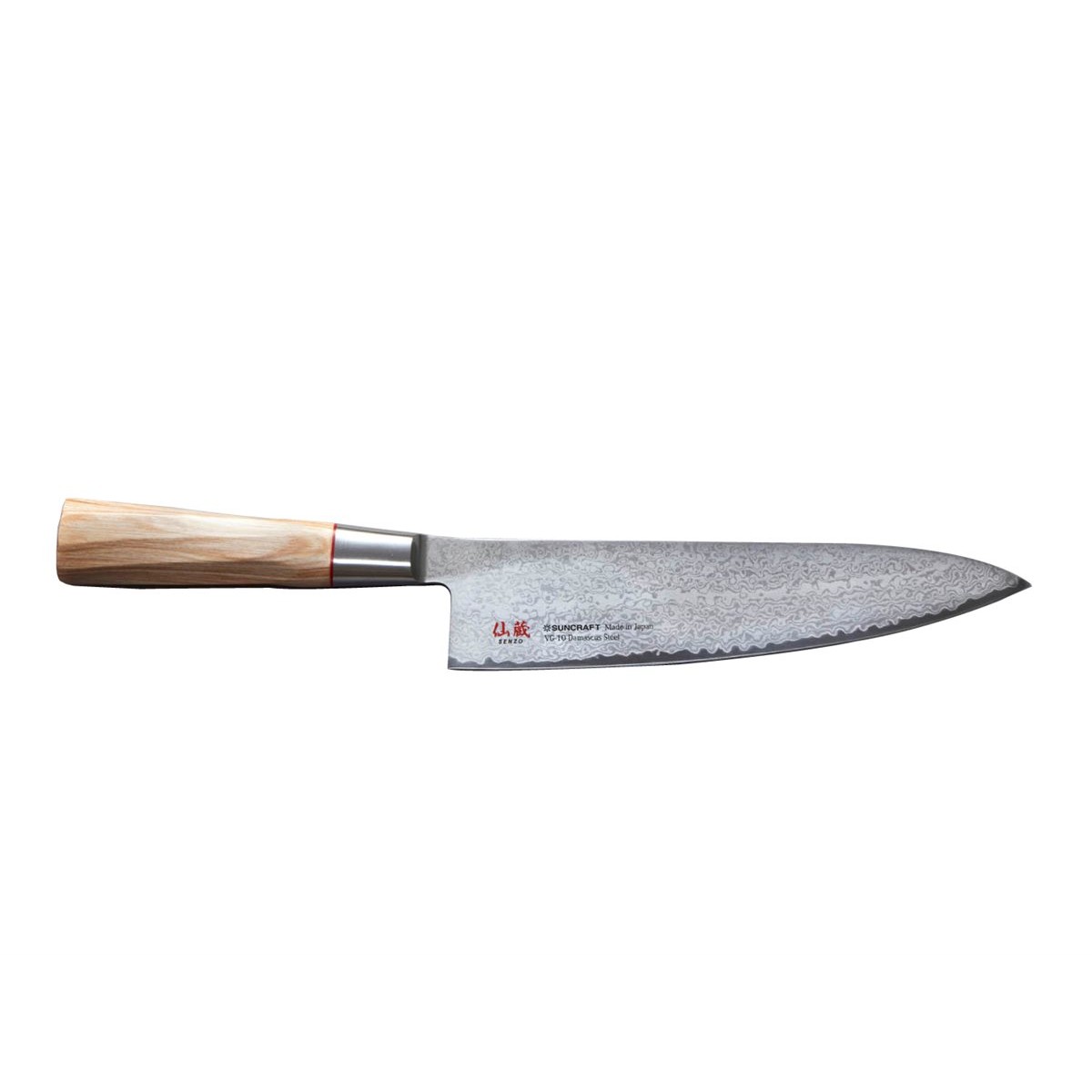 senzo twisted octagon - coltello da chef 200 mm