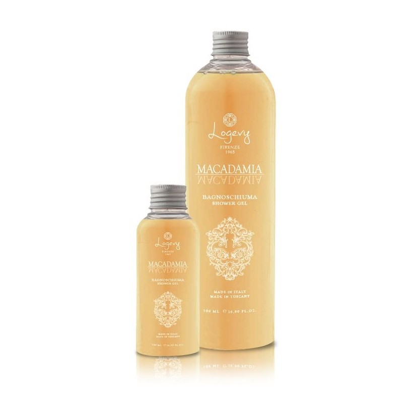 Body wash - 2 packs of 100 ml - Makes your skin soft and hydrated - Macadamia