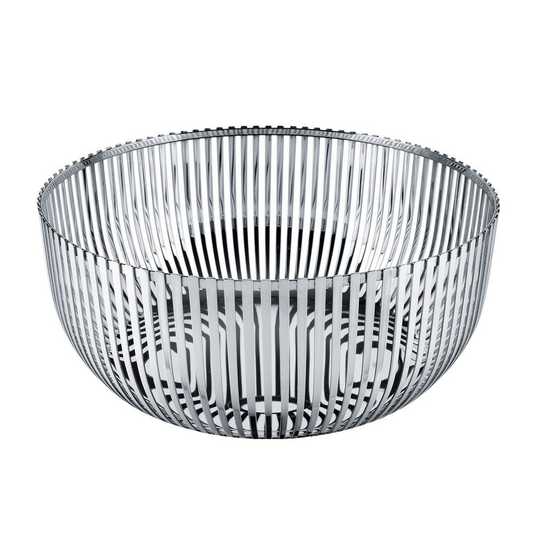 photo Alessi-Fruit bowl in 18/10 stainless steel