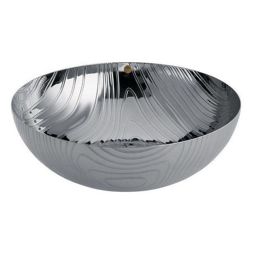 Alessi-Double Double-walled bowl in 18/10 stainless steel
