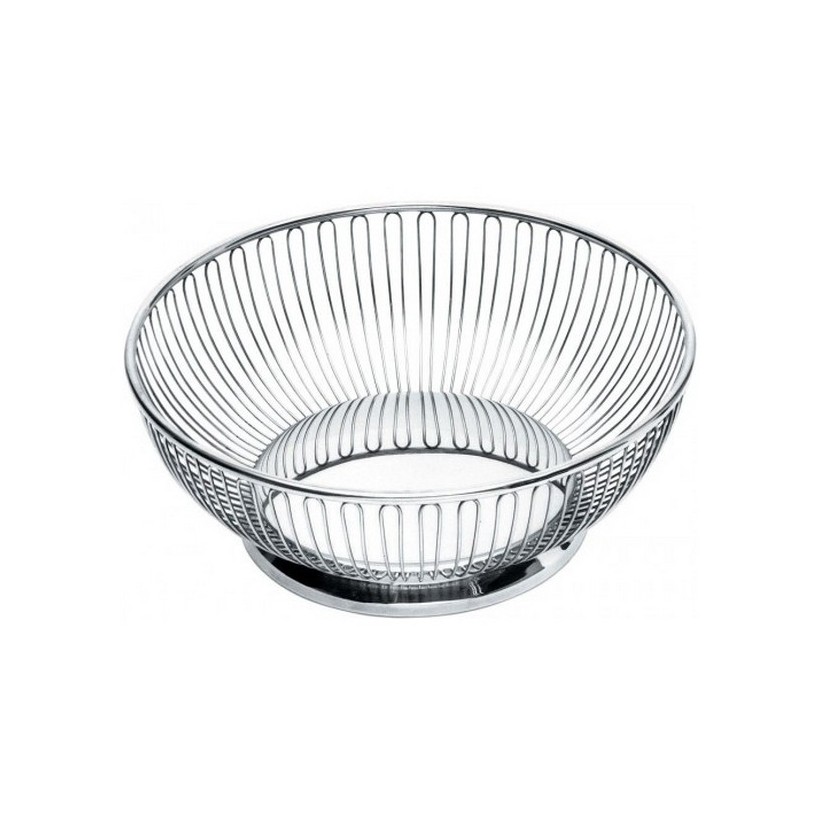 photo Alessi-Round wire basket in 18/10 stainless steel
