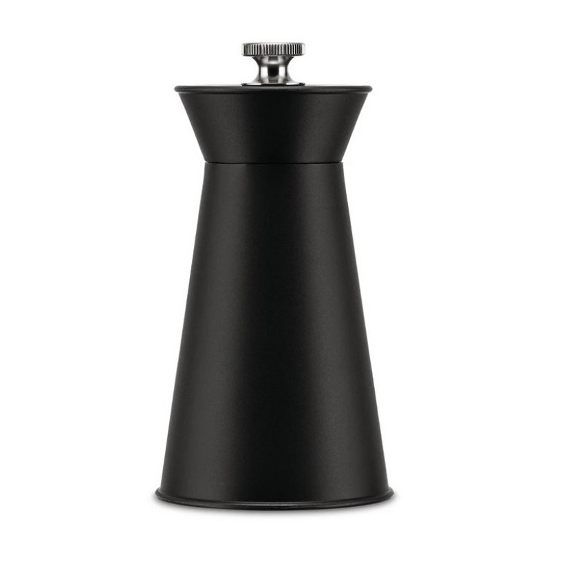 Alessi-PÃ©pÃ© le Moko Salt, pepper and spice mill in thermoplastic resin, black