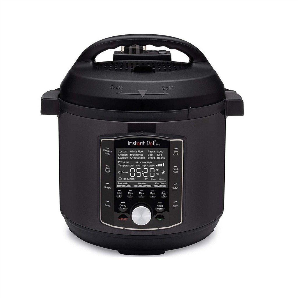 1000W Instant Pot Electric Pressure Cooker 6qt Multi Cooker 14-in