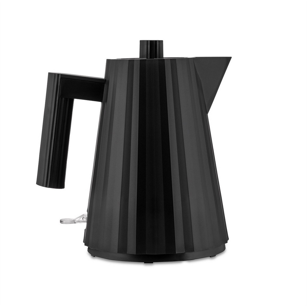 photo Alessi - Plissè - Electric kettle in thermoplastic resin - 2400 W - 100 cl - Black