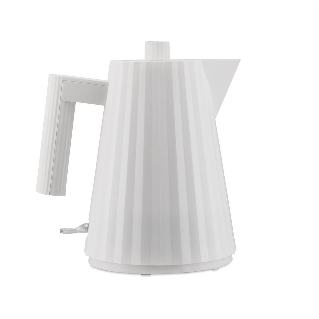 photo Alessi - Plissè - Electric kettle in thermoplastic resin - 2400 W - 100 cl - White