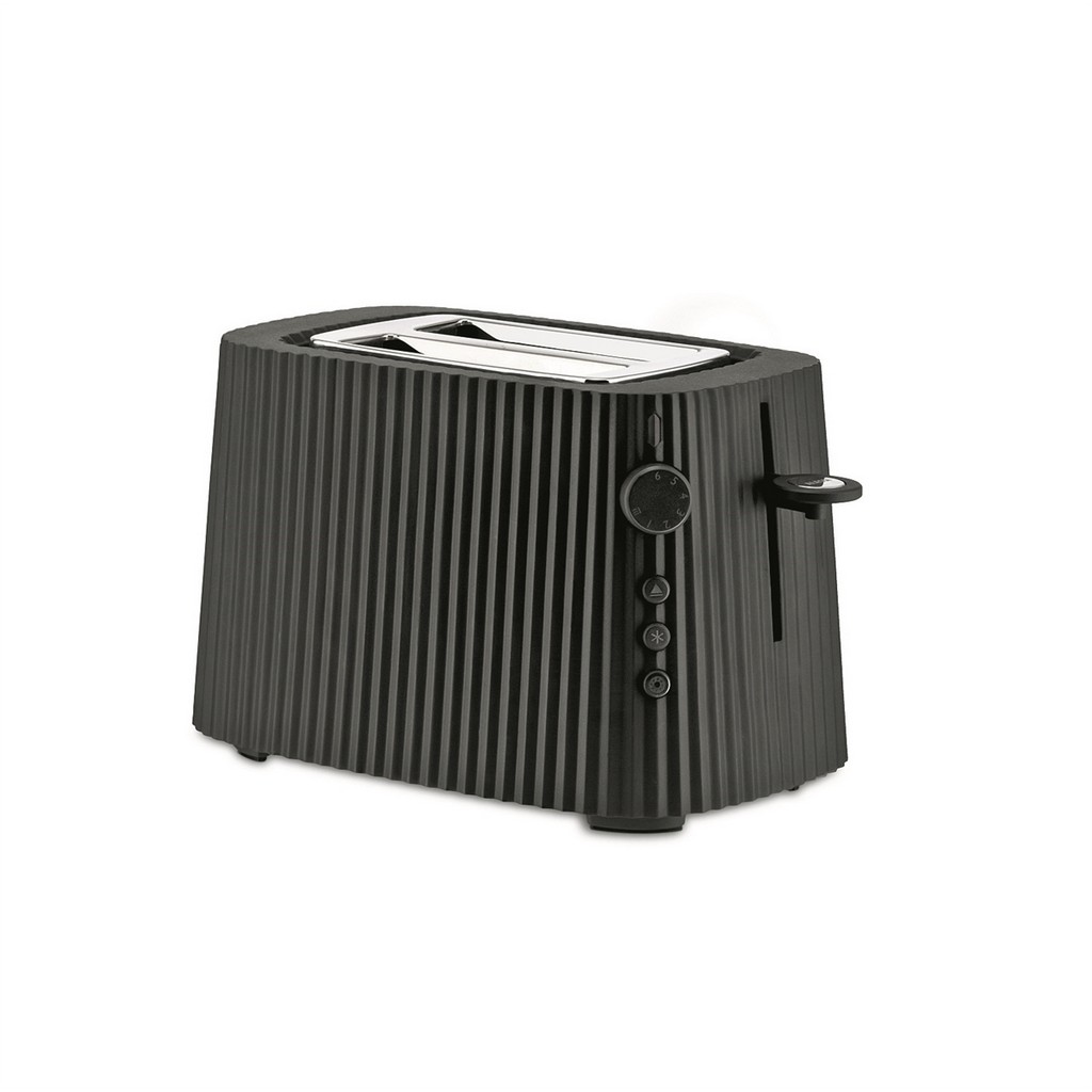 photo Alessi - Plissè - Toaster in thermoplastic resin - 850 W - Black