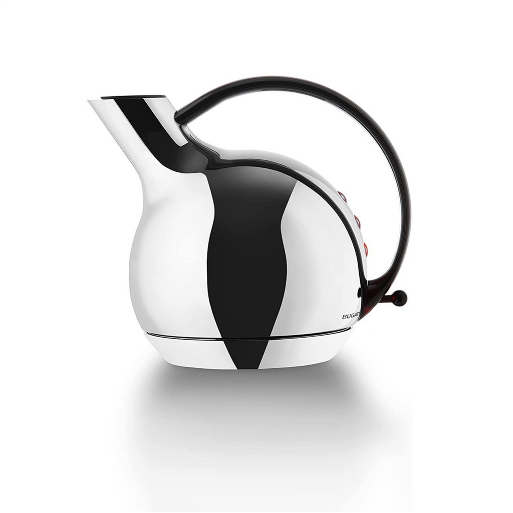 giulietta, electric kettle in 18/10 stainless steel - 1.2 l - chrome