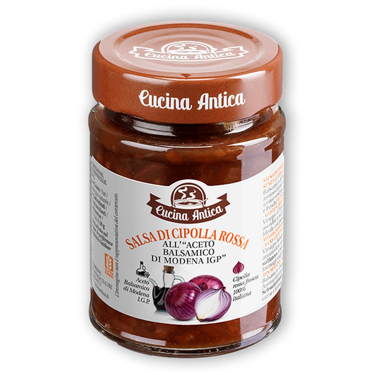red onion sauce with balsamic vinegar of modena - 190 g