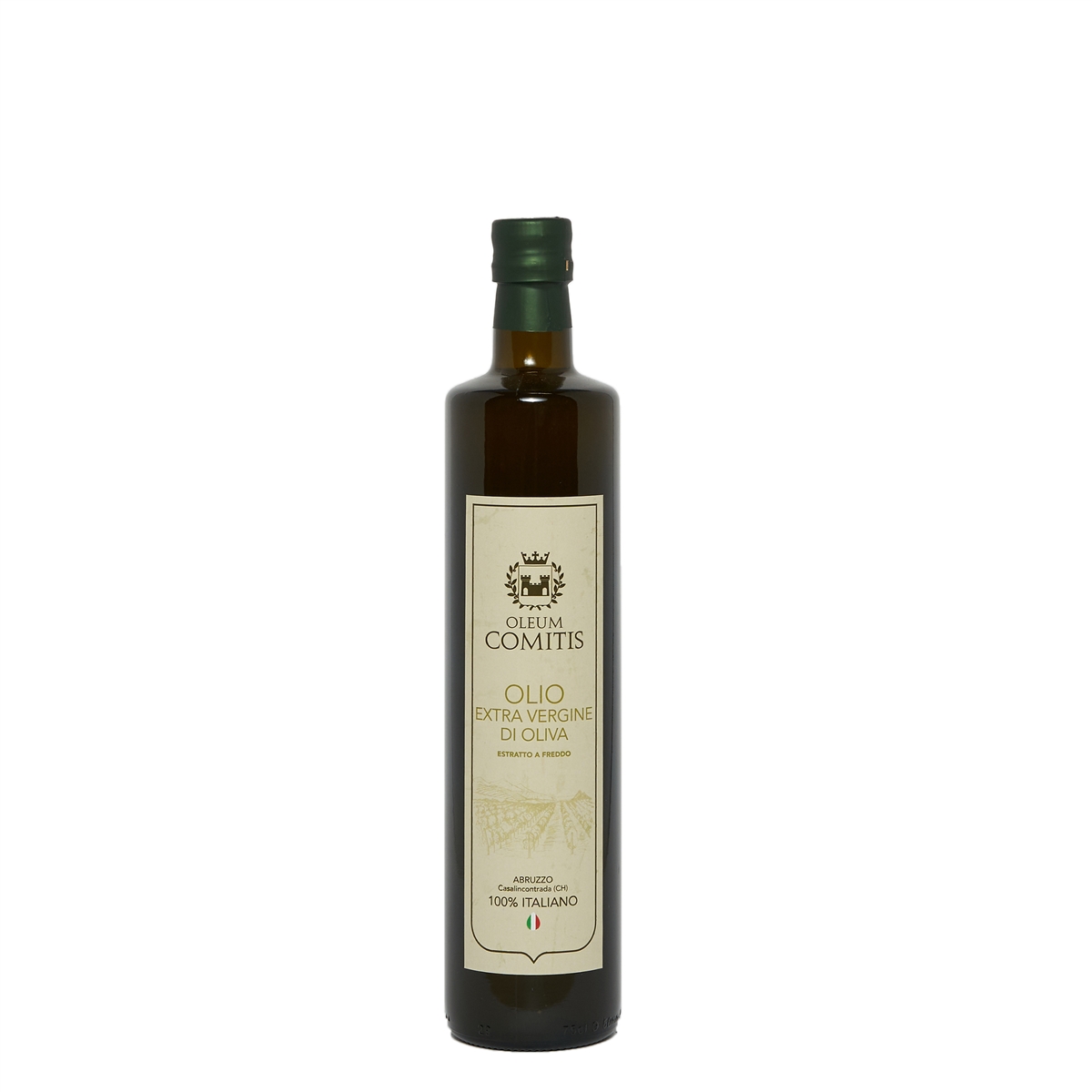Bouteille d'huile d'olive extra vierge 750 ml Oleum Comitis