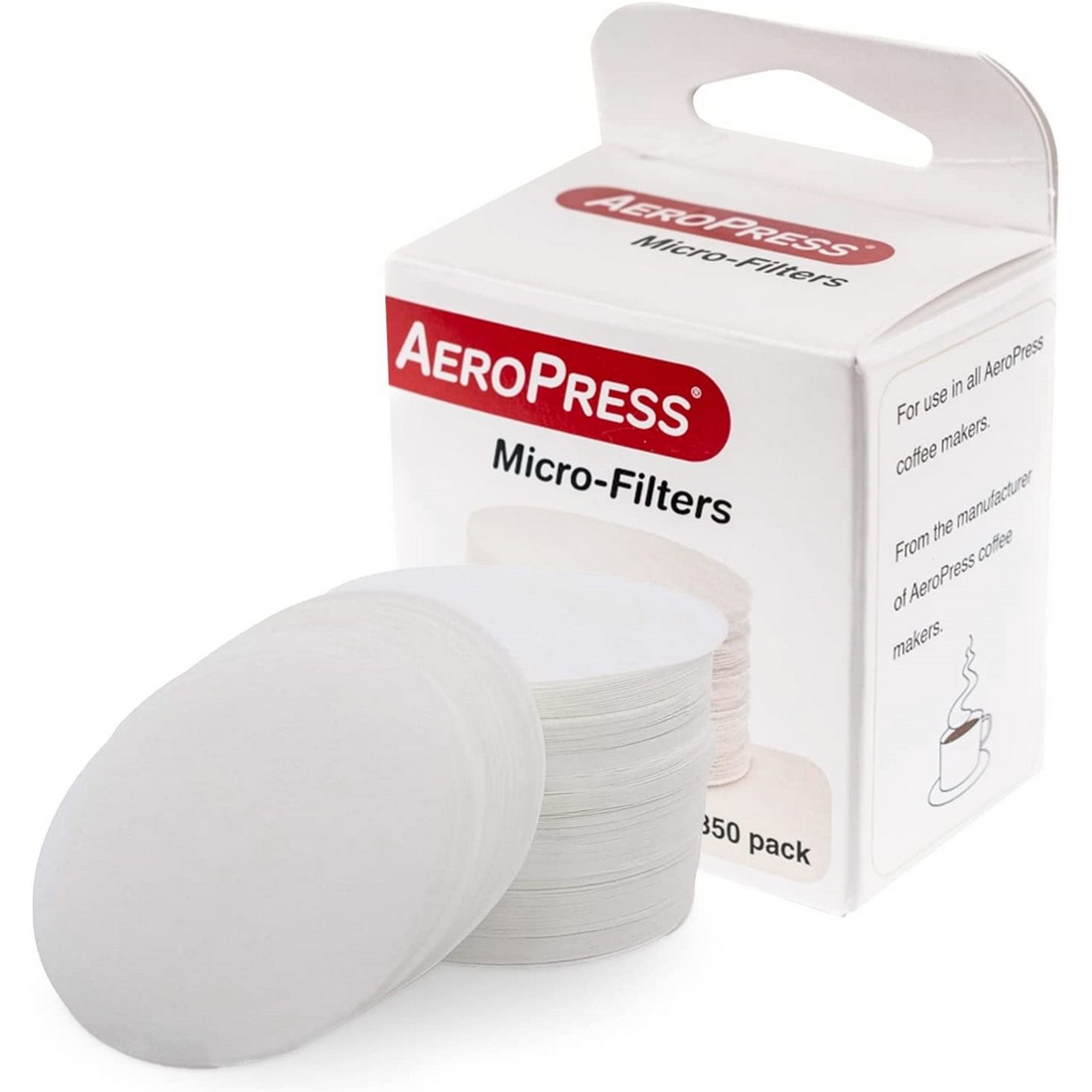 AeroPress - Filtros de reemplazo - 350 PCS