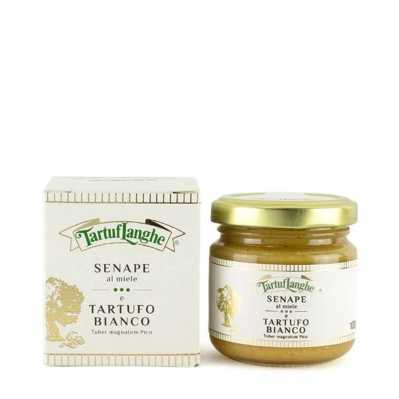 Senf mit Honig und weißem Trüffel – 100 g