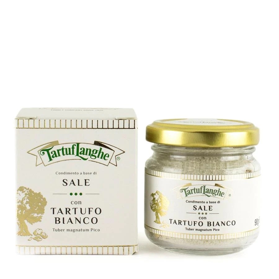 Salt-based seasoning with white truffle - 90 g