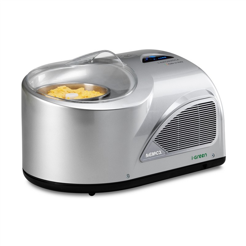 gelato nxt1 l'automatica i-green - silver - up to 1kg of ice cream in 15-20 minutes