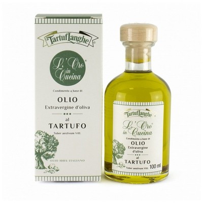 TartufLanghe Extra Virgin Olive Oil with Summer Truffle slices