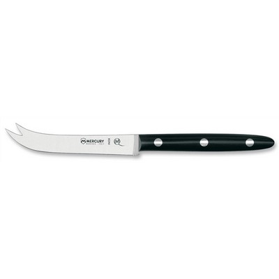 Knife Two Tips to Cut and Serve 11 cm Stainless Steel Satin Finish Line Dolphin Black Handle