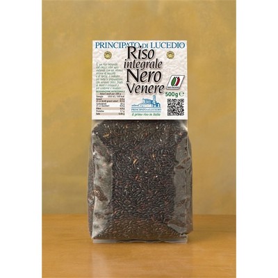 Principato di Lucedio Brown Rice BLACK VENUS - 1 kg - in Cellophane bag with protective atmosphere