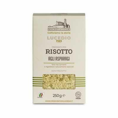 Principato di Lucedio Asparagus Risotto - 250 g - Packaged in a Protective Atmosphere