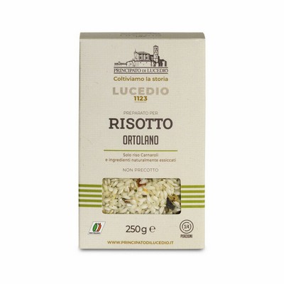 Principato di Lucedio Ortolano Risotto - 250 g - Packaged in a Protective Atmosphere