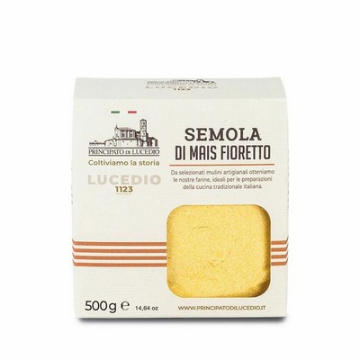 Principato di Lucedio Corn Flour - 500 g - Packaged in a Protective Atmosphere and Cardboard Box