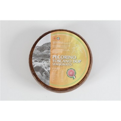 Cantaluppi  CASEIFICIO MAREMMA - Queso Pecorino Toscano DOP curado (aproximadamente 2,5-3 kg)