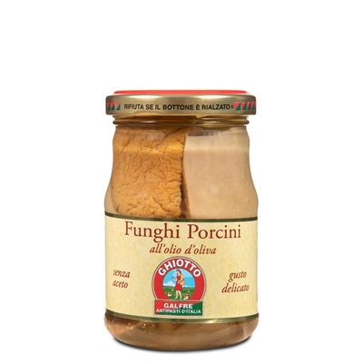 Cogumelos Porcini Fatiados Sabor Delicado - Frasco Venezia 190 g